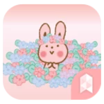 pastel’s flower launcher theme android application logo